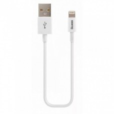 USB - Кабель - OLMIO Lightning, для Apple iPhone/iPod/iPad USB 2.0,1м, белый